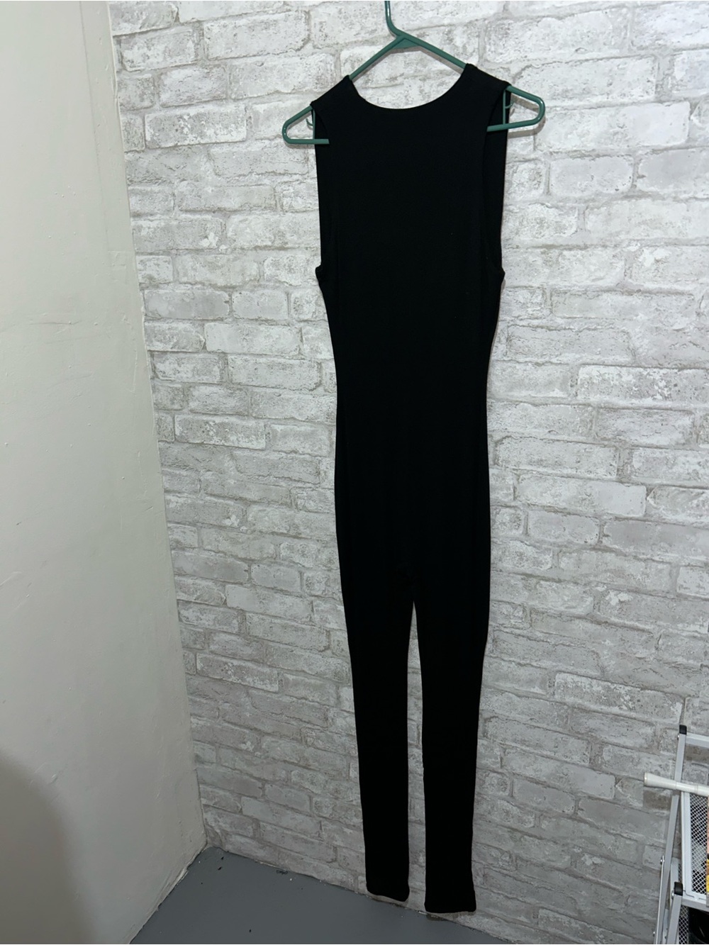 Fashion Nova Sleek Black Sleeveless Jumpsuit